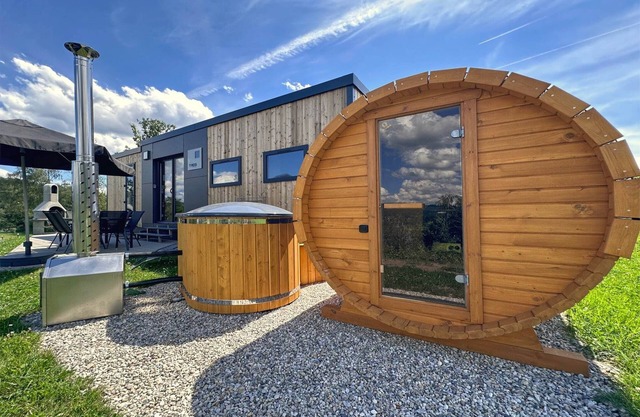 Chalet Bliss frente al lago