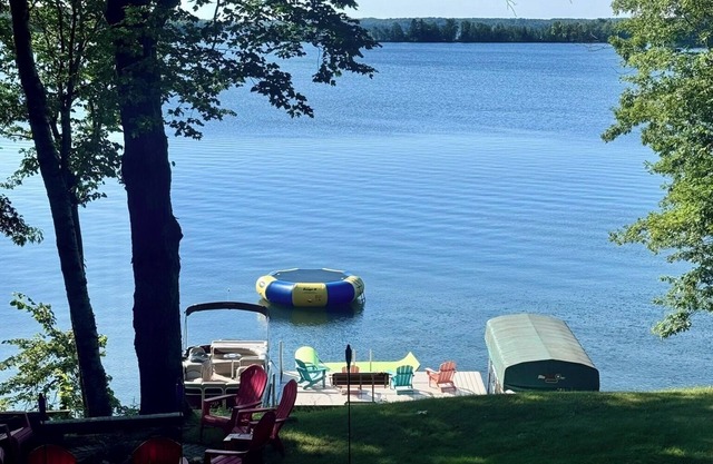 Lakefront Cabin on Long Lake – 3BR w/ Dock, Kayaks, Games & VIEWS!