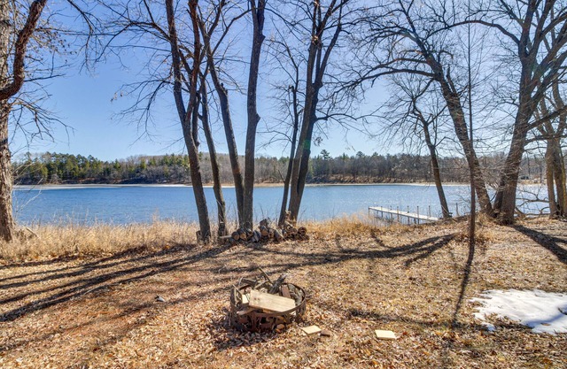 Lakefront Cabin Getaway in Park Rapids: Boat Dock!