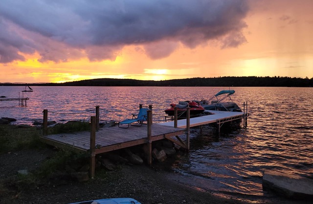 Lakefront cottage on beautiful Sebec Lake, only 10 minutes from town!