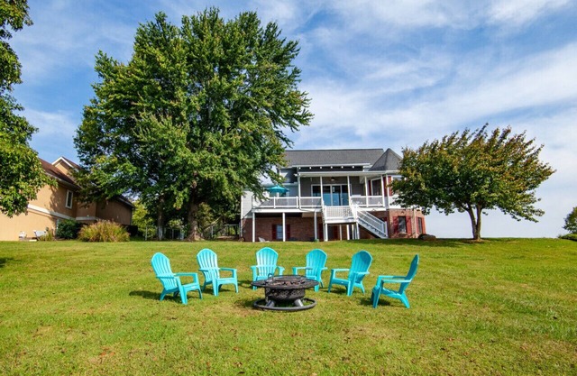 Lakefront Escape w/ Game Room, Hammock & Cozy Fireplace