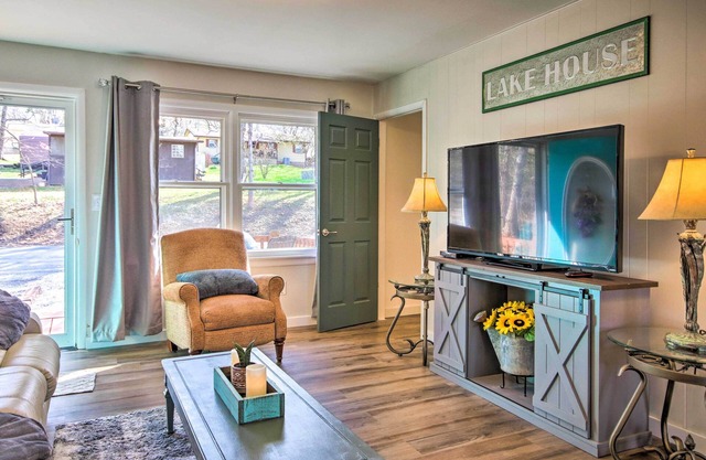 Lakefront Gem w/ Screened Porch + Game Room!