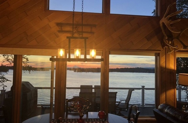 Lakefront Heaven Retreat. Big Lake house with 3 bedrooms and 3 full baths.