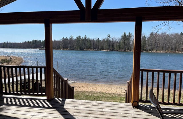 Lakefront home in Northern Michigan. A quiet family lake