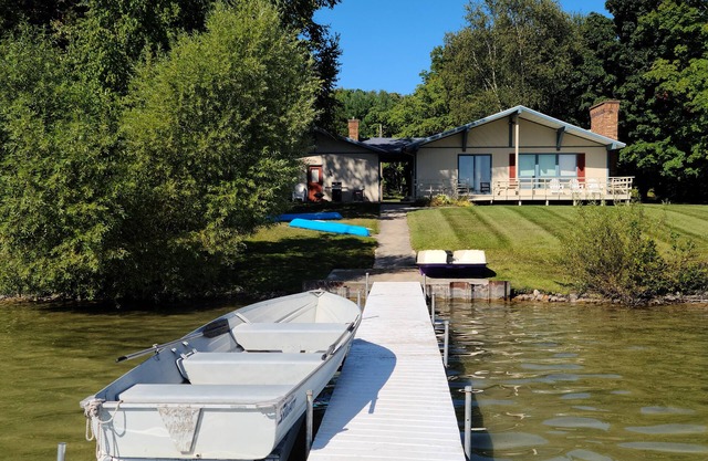 Lakefront home on beautiful Lime Lake in the Leelanau Peninsula