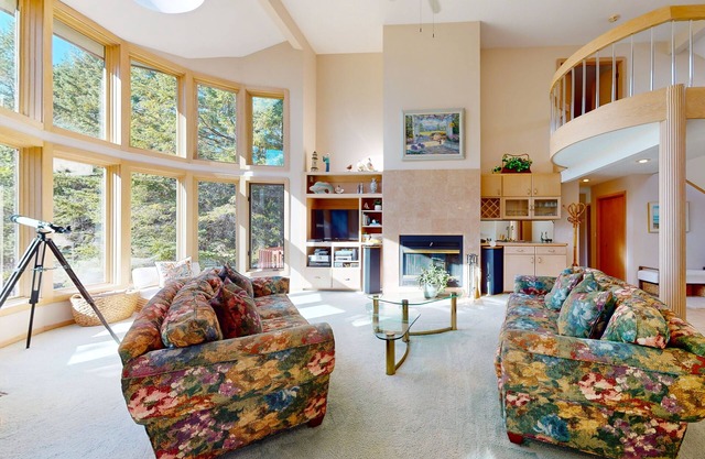 Lakefront home on Oyster Bay w/ private dock, beach, fire pit, & hammock