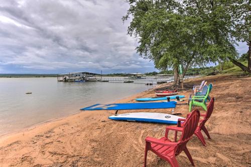 Lakefront Home with Private Beach Access!