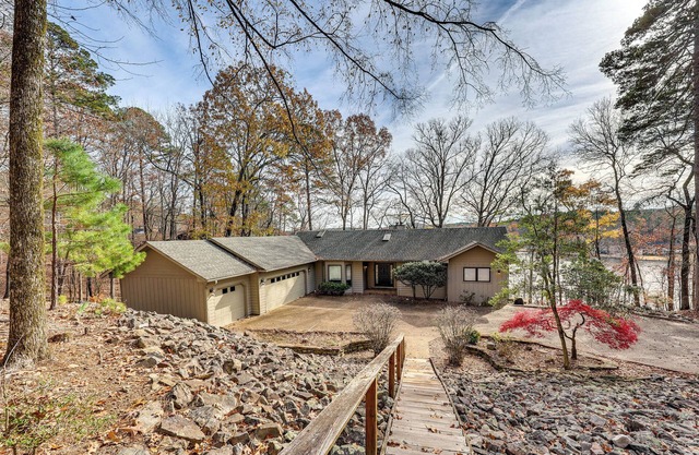 Lakefront Hot Springs Village Home w/ Private Dock