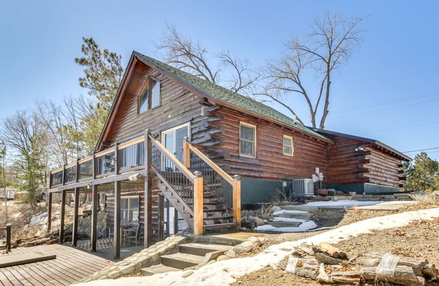 Lakefront Park Rapids Cabin w/ Decks & Boat Dock!