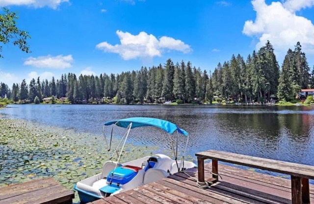 Lakefront private camp site