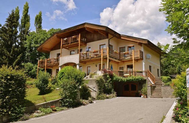 Landhaus Mitsche, apartamento en Gartnerkofel con vistas a la montaña
