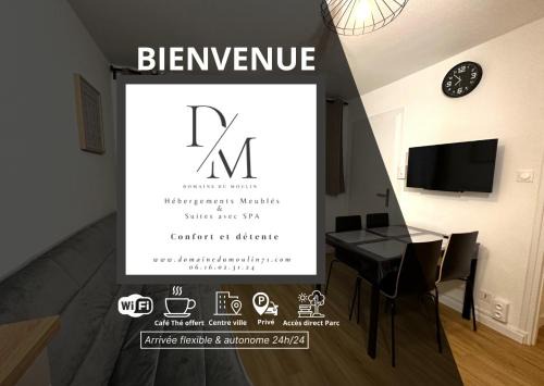 LAppart de Droite Confort en ville avec parking privé