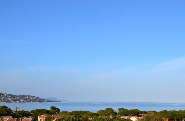 Large 2 rooms 47m2 magnificent sea view terrace wifi air conditioning garage beach 300m
