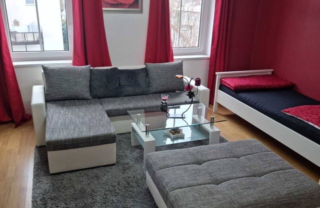 Apartamento vacacional "Große 4 Zimmer Mit Balkon" con balcón y Wi-Fi