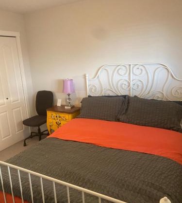 Large bedroom with private bathroom