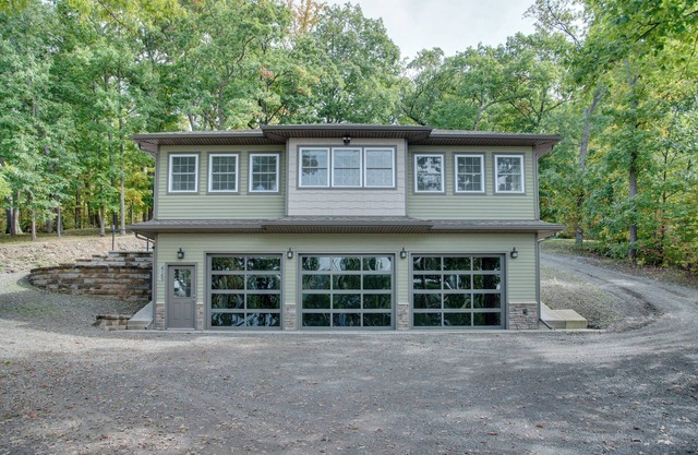 Large, Lakefront Home and Guesthouse on the South East side of Seneca Lake.