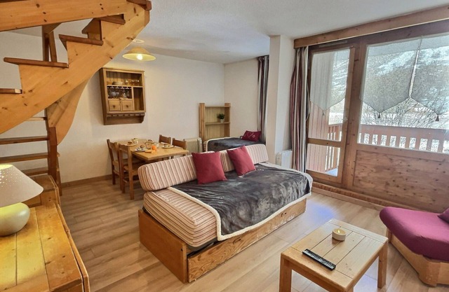 Gran estudio con entreplanta y garaje cubierto en Val-d’Isère