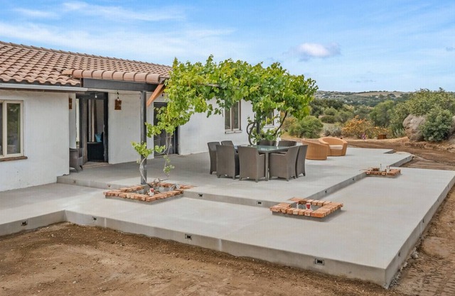 Large private home, mountain and lake views.