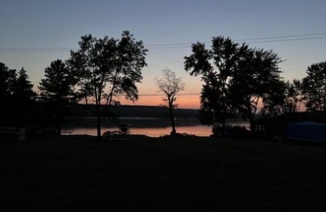 Large RV site with drive through on Lamoka Lake
