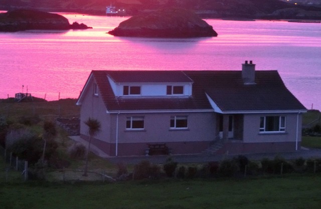 Casa grande con vistas al mar de vacaciones, con categoría de 4 estrellas de visitar Escocia