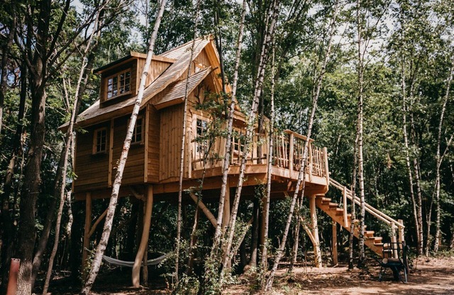 Large treehouse ideal for larger families or group of friends