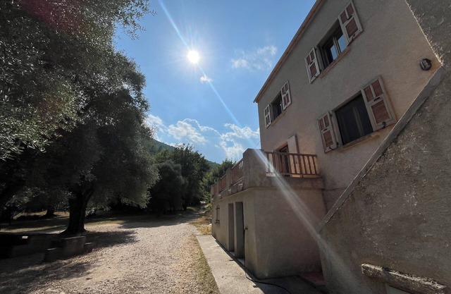 Large Villa sleeps 14 in the Corsican maquis on the riverbank - 8mn from Corte