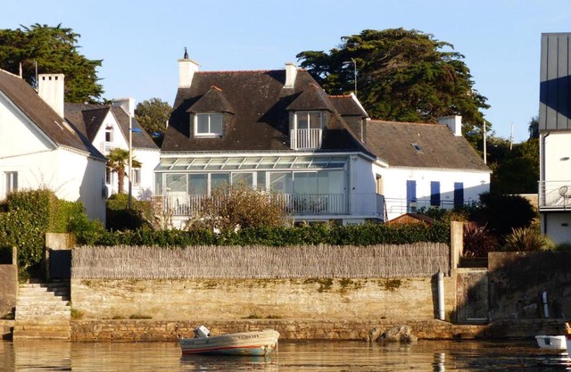 Larmor-Baden - Maison vue sur mer avec accès direct à la plage
