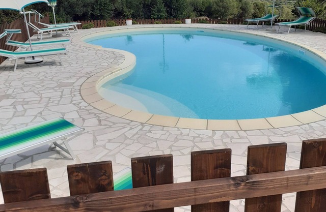 Last minute, gli olivastri house with pool and sea view