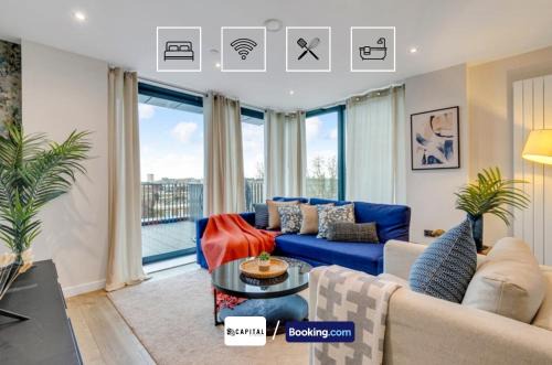 Last-Minute Grabs l Cozy Apt in Camden Town By Capital Retreats Short Lets & Serviced Accommodation London With Balcony, Free WiFi