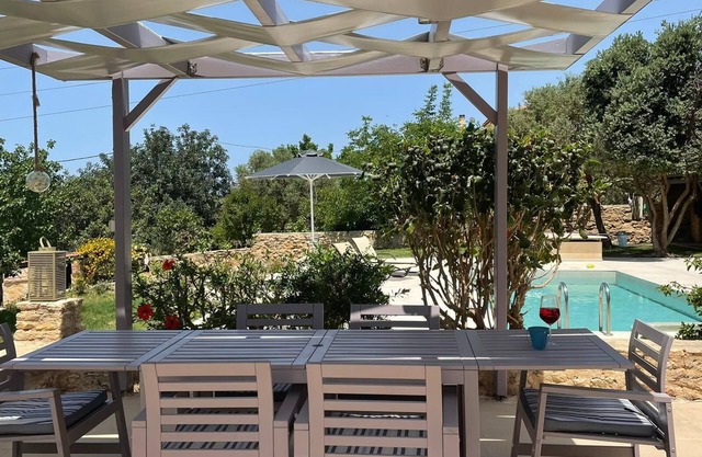 casa / villa / chalet - Perama, Rethymnon with garden of 1000 m2 and private pool -interior change in September 2013, see pictures