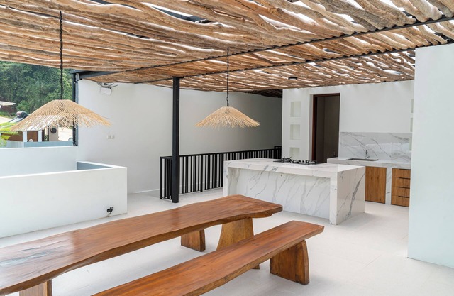 Lavender Rooftop 3BR Villa with a Heated Private Pool