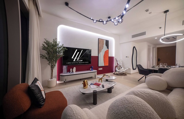 Lavish House On 54th Floor With Best Burj Khalifa View Connected To Dubai Mall