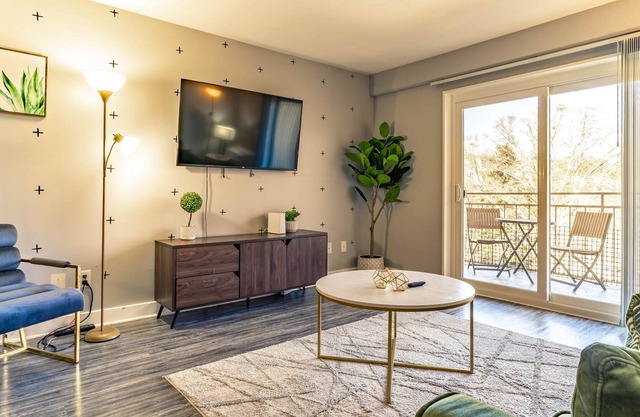 Lavish One Bedroom Oasis | Balcony Views | Pets Welcome!