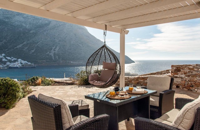 Lavish Sifnos Villa | Villa Imperial | Private Pool with Panoramic Sea Views | 500m to Kamares Beach | 3 Bedrooms | Kamares