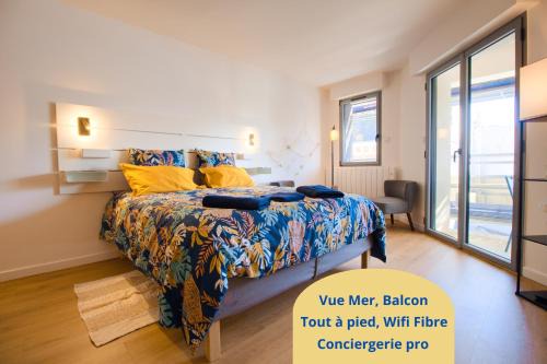 Le Belvédère, idéalement situé centre, balcon & port, intendance Luxury Host