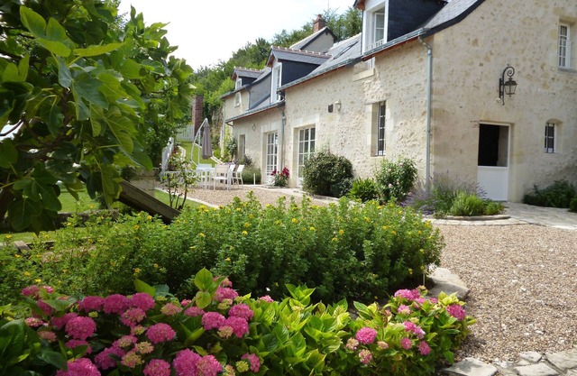 Le Clos de Venise, una encantadora casa de campo rodeada de viñedos, cerca de Vouvray.
