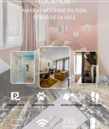 Le Cotin des Cordiers 2, F2 hypercentre, avec parking