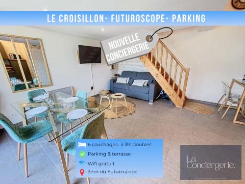 Le Croisillon -Futuroscope-Parking-LaConciergerie