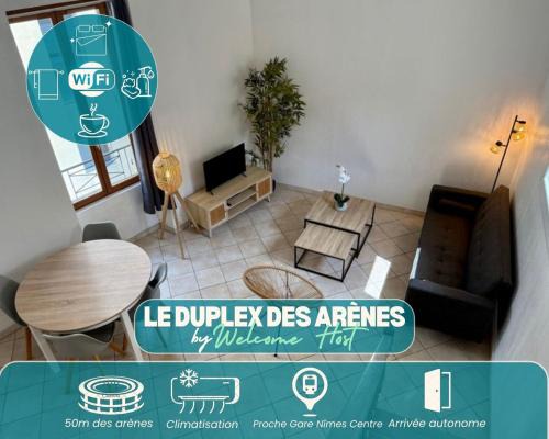 Le Duplex des Arènes, idéalement situé et lumineux
