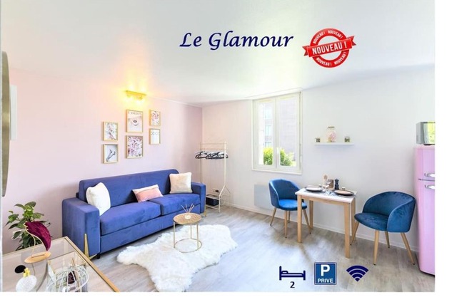 LE GLAMOUR *STUDIO *PARKING PRIVE* *WIFI*CALME*