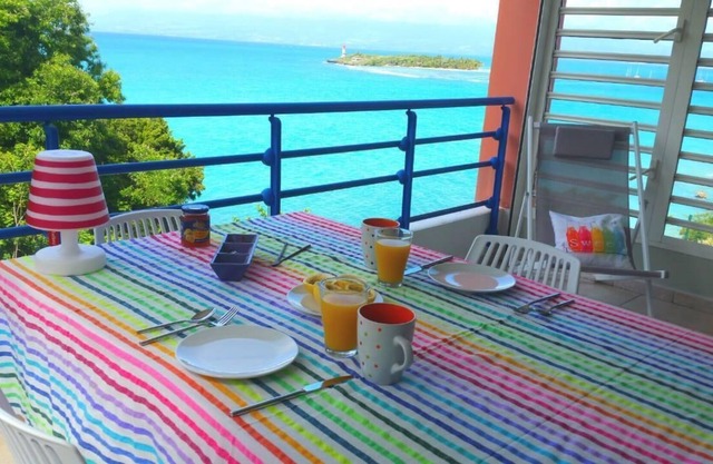 Le Gosier: Dúplex T3 acogedor - Vistas impresionantes