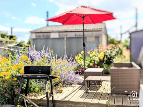 Le Jules - Terrasse - Climatisation - Parking