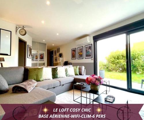 Le Loft Cosy Chic - Contemporain, Clim, Wifi, 6 pers