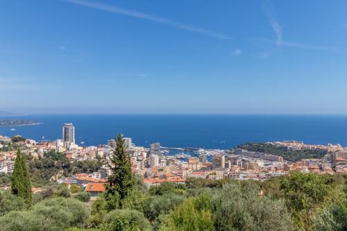 Le Mas d'Angeline - Vue mer jardin commun parking voiture obligatoire 10min voiture Monaco route étroite pente raide croisement limité voir photos - Sea view shared garden parking car mandatory 10min car Monaco narrow steep road limited passing see photos