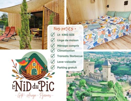 LE NID DU PIC - Vue montagne - Foix 5 minutes
