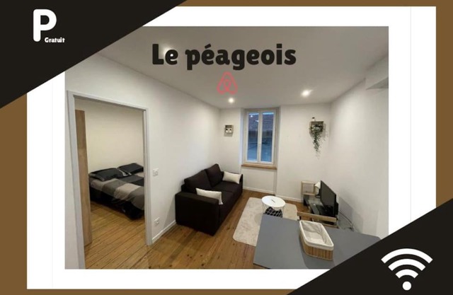Le péageois : Appartement lumineux et calme