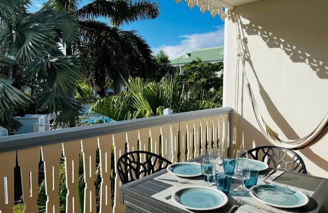 Le Palmier Bleu, cocon tropical, plage & piscine
