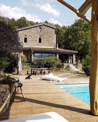 Le petit paradis cévenol - piscine & salle de sport