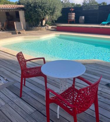 Le Temps d'une Parenthèse Chambre d'hôte en Camargue wifi piscine Clim