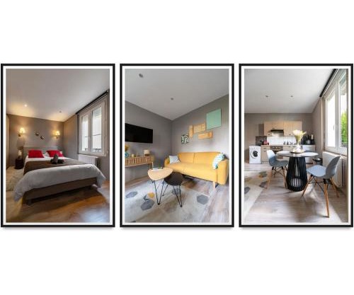 Le Vizier - Appartement design avec parking en centre ville